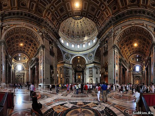 базилика Святого Петра в Ватикане.